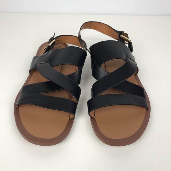 H&M Sandals Flat Gladiator Strap Around Size 6 36 - Picture 3 of 5